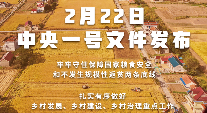2022年中央一號(hào)文件發(fā)布！接續(xù)實(shí)施農(nóng)村人居環(huán)境整治提升五年行動(dòng)